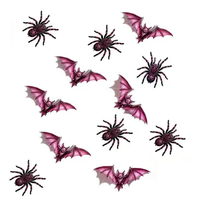 Halloween 3D Bat and Spider Wall Stickers, Multiple Designs