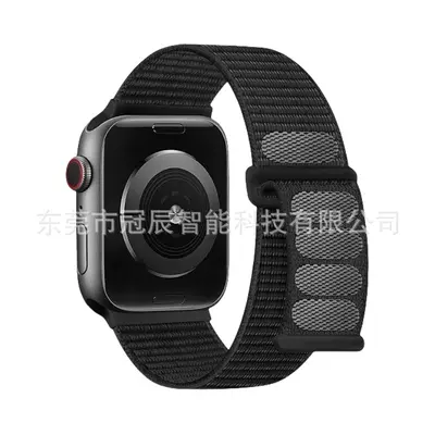 Nylon Watch Strap for Apple Watch, Double-Compartment Loop, Velcro, iwatch987 - 7