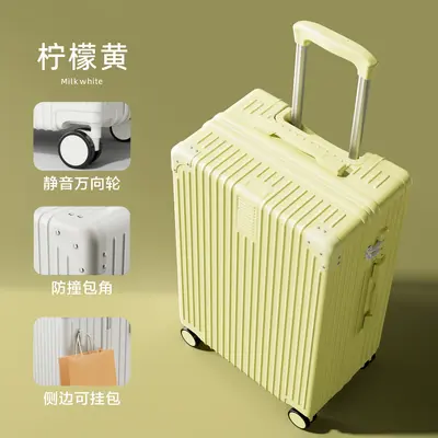 Retro suitcase with universal wheels, password lock, large capacity - 9