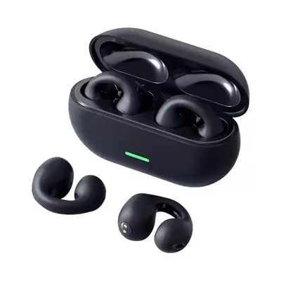 T7500 kulak klipsli Bluetooth kulaklık, TWS gerçek kablosuz - 7