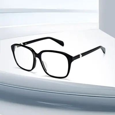 Zhang Yifan Style Plain Glasses Frame, Myopia Eyeglasses, Japanese Style for Round Faces