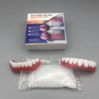 Dental Beauty Prosthetic Modification Set with Upper and Lower Artificial Prostheses, 10g - 3