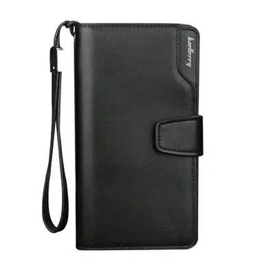Men's Clutch Wallet with Multiple Card Slots and Long Zipper - 7