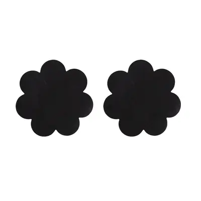 Round, Heart and Cross Shaped Disposable Satin Nipple Covers - 11