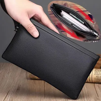 Men's Large Capacity Casual Clutch Wallet - 4