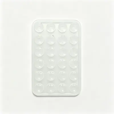Silicone Phone Holder with 24 Suction Cups, Double-Sided, Drill-Free - 11