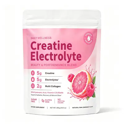TK亚马逊 跨境肌酸粉CreatineElectrolyte运动电解质补充剂 定 制