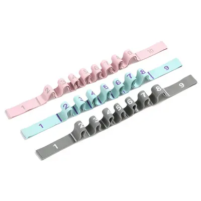 Digital Yoga Resistance Band for Glute and Leg Training - 3