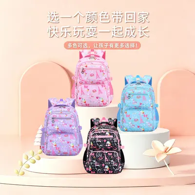 Amazon Cross-Border Hot-Selling Backpack Girls Three-Piece Set School Bag Elementary School Campus Cute Ins Style Shoulder Backpack