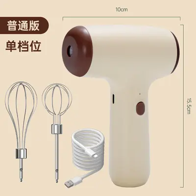2 in 1 electric egg beater and garlic processor, mini mixer, kitchen - 11