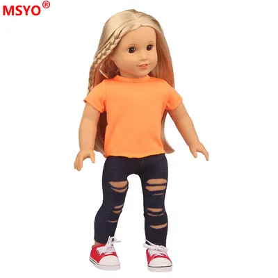 Одежда для куклы American Girl 43 см, наряд для куклы 18 дюймов, набор Xiafu, бестселлер, новинка