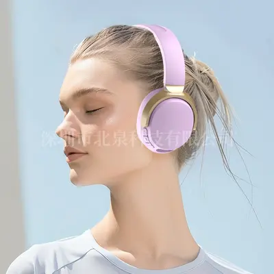 Cross-border New C-1000 Wireless Over-Ear Bluetooth Headphones Foldable Card Slot Bluetooth Headphones Direct Factory Supply