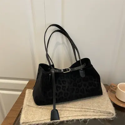 Retro Large Capacity Women's Tote Bag, Autumn Winter 2025 - 6
