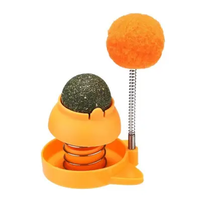 Catnip Ball, Spring Wobbling Cat Toy - 8