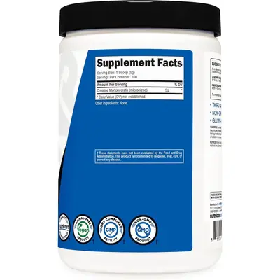 TK跨境热销一水肌酸粉Creatine Powder运动前补充肌酸化合物现货