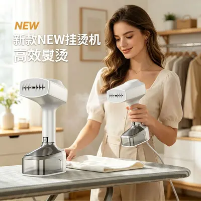 Handheld steam iron, portable, high-power - 2