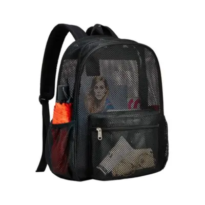 Heavy-Duty Mesh Beach Backpack, Sand-Free - 5
