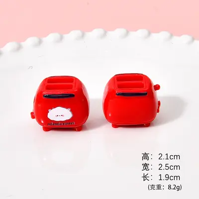 Simulated Retro Kitchen Utensils Set Resin Accessories Mini Kitchen DIY Dollhouse Pretend Play Toys Tabletop Decoration - 10
