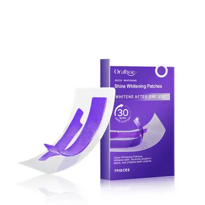 Oalhoe teeth whitening strips, 7-piece set - 5