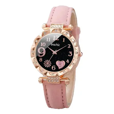 Cross-border watch factory wholesale casual fashion ladies wristwatch ins style student exam watch women wholesale