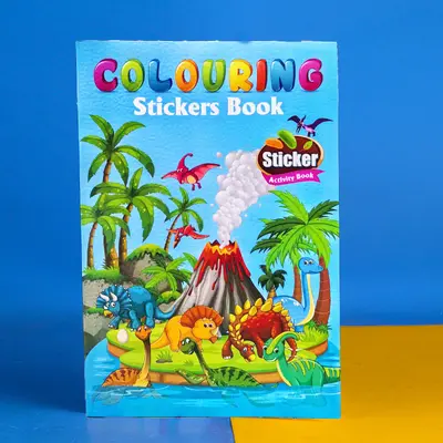 A5 3D-Kinder-Malbuch mit Einhorn-Motiv - 8