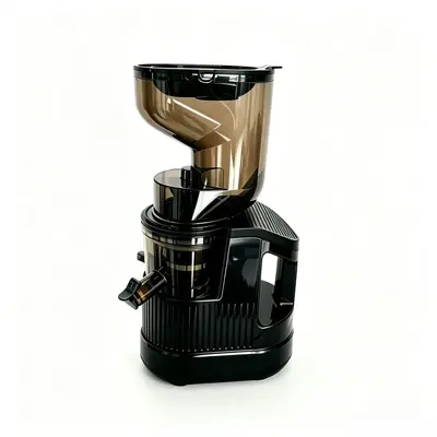 Slow juicer large diameter, cold-press fruit and vegetable juice