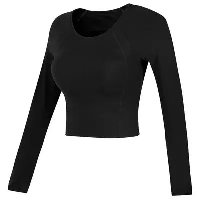 Women's yoga set autumn crew neck morning running - 6