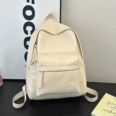 Retro Minimalist Large-Capacity Laptop Backpack, Versatile for Daily and Commuting - 9