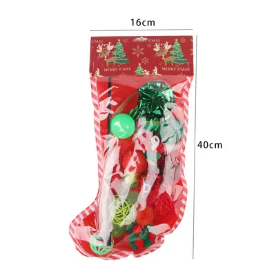 Weihnachts-Katzenspielzeug-Set - 6