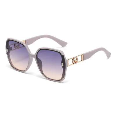 Damen-Retro-Sonnenbrille mit UV-Schutz - 10