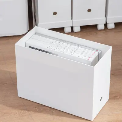 Japanese style white kitchen storage box