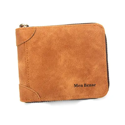 Men's Matte Wallet with Chain, Multi-Card Slots and Coin Pocket - 5