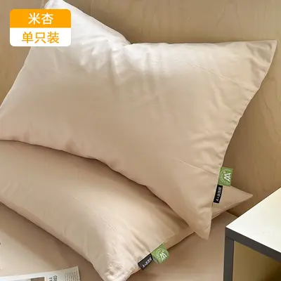 2025新款家用水洗棉枕头套单防头油48x74cm枕套一对装枕芯内胆套 - 12