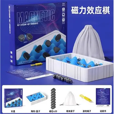 Educational Magnetic Chess Board Game for Concentration and Logical Thinking, Kids Toy - 2