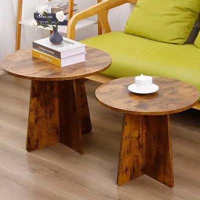 Modern Minimalist Coffee Table for Small Apartments, Living Room and Balcony