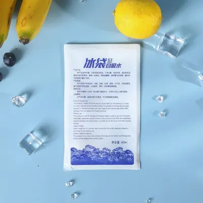 Self-Absorbent Ice Bag, Portable, Single-Use, for Cooling - 10