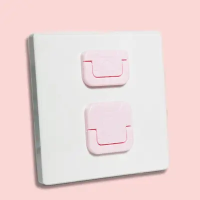 Child Anti-Shock Power Socket Protection Cover with Pull Ring, Insulated - 8