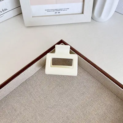 Large Square Hair Clip for Thick Hair, Bun Clip