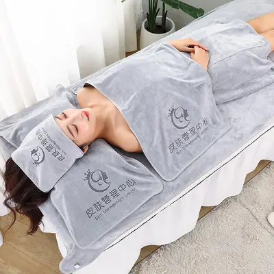 Beauty Salon Towel Set, Soft, Water-Absorbent, Anti-Shedding - 8
