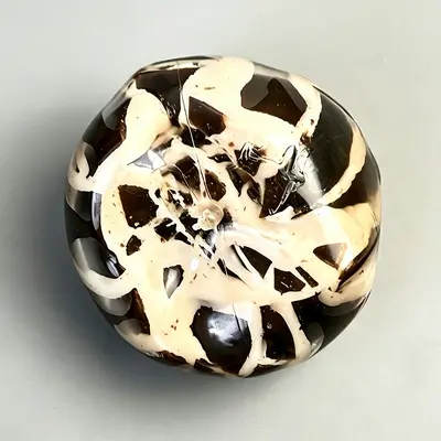 Matcha mint dark chocolate crispy squeeze ball, sound-making stress toy, slow rebound - 9