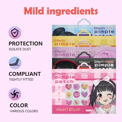 Colorful Envelope Box Pimple Patches, 5 Pieces per Pack - 4