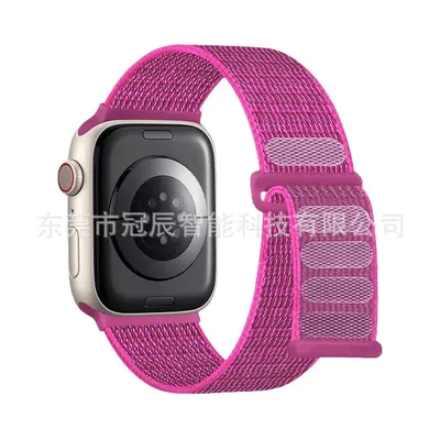 Nylon Watch Strap for Apple Watch, Double-Compartment Loop, Velcro, iwatch987 - 10