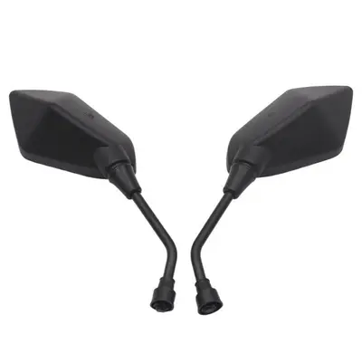 Electric Scooter Diamond Rear View Mirror Convex Reflective M8/10mm