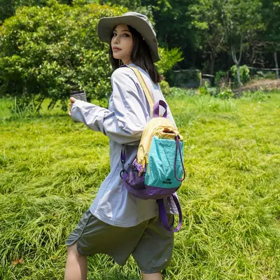 Dual-Use Chest Bag, Lightweight Outdoor Backpack for Hiking and Daily Commute - 6