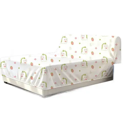 Tekrar kullanılabilir, büyük boy kalın elastik lastikli yatak örtüsü, kanepe ve mobilya koruyucu kılıfı, non-woven toz koruyucu örtü