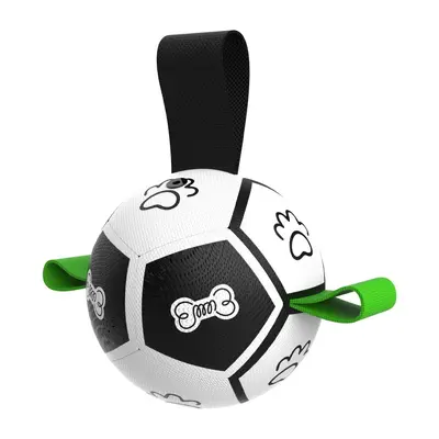 Futbol Topu Köpek Oyuncağı, Dayanıklı, Bite Önleyici, Küçük ve Büyük Irklar İçin - 7