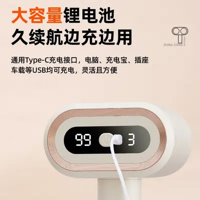 Genuine Dual Core Dual Head Lint Remover Digital Display Fabric Shaver Clothes Pilling Remover Ball Trimmer Depiller Pilling Machine