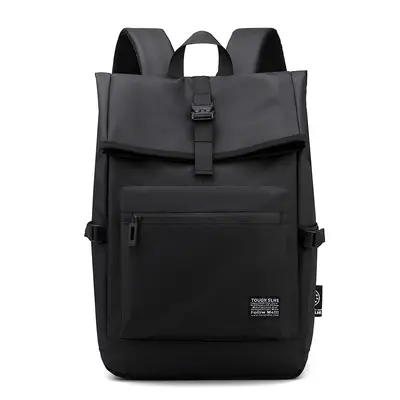 Simple Men's Backpack Lightweight Laptop Compatible Daily - 7