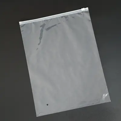Transparente PE-Reißverschlussbeutel auf Lager Unterwäsche Socken Reißverschlussbeutel Großhandel Yoga-Kleidung Leggings Bekleidungsverpackungsbeutel Custom-Design - 7