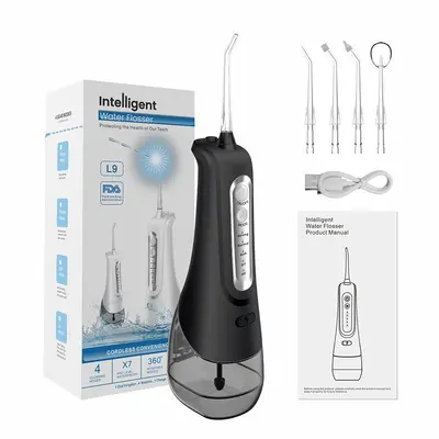 Electric Water Flosser Portable Dental Water Jet USB Rechargeable L8 L10 - 5